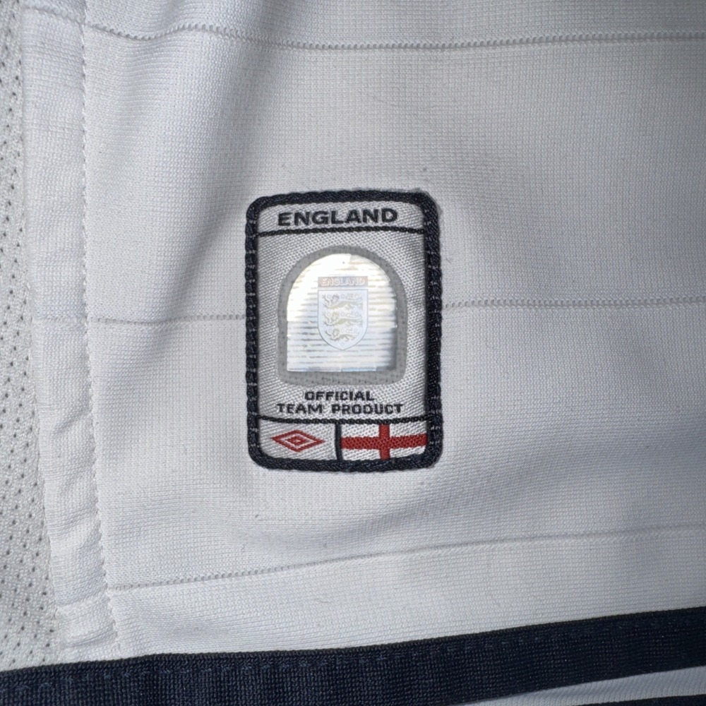 England 2003-2005 Home Football Jersey Shirt Long Sleeve Umbro Reversible S Y2K - Picture 13 of 13